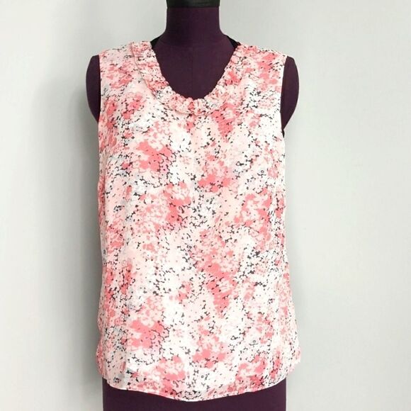 Appleseed's Pink Floral  Top - Picture 1 of 8